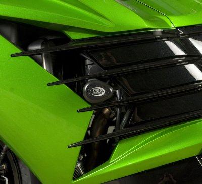 Kawasaki ZZR 1400 ABS (ZX 1400 F) [2012-2015] - Protections Aero Crash Noir Kawasaki ZZR1400