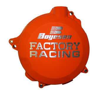Husaberg Fe 501 [BOYESEN] - Factory Racing clutch cover orange KTM EXC450/500