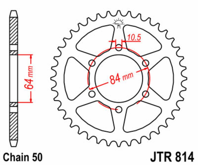 Suzuki GT 550 [Jt Sprockets] - motorcycle