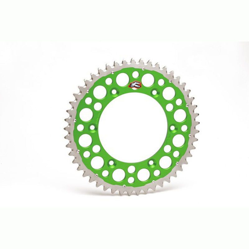 Kawasaki Kx 250 [RENTHAL] - Pignon TwinColor aluminium autonettoyant bi-composant - 520