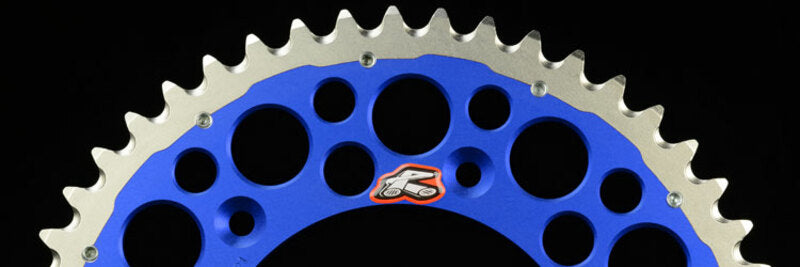 Ktm Adventure 640 [RENTHAL] - TwinColor sprocket aluminum self-cleaning bi-component - 520