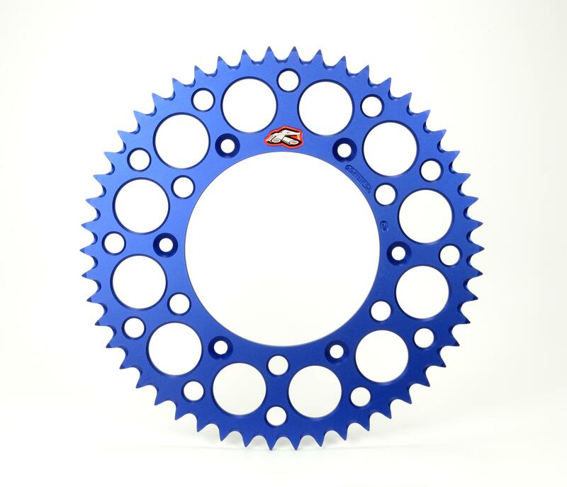 Ktm K4 500 [RENTHAL] - Ultralight self-cleaning, hard-anodized aluminum rear sprocket HA - 520