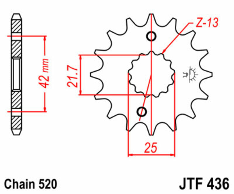 Suzuki RG 250 Gamma [JT Sprocket] - Motorcycle Mauteille