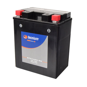 Moto Guzzi V 100 Mandello 1000 [TECNIUM] - Batterie sans entretien avec pack acide - BTX14AH-BS