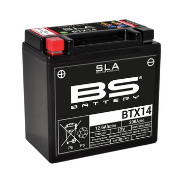 Moto Guzzi V 7 Iii Carbon [BS BATTERY] - SLA maintenance-free battery factory activated - BTX14