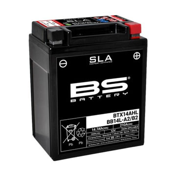 Suzuki Gs 650 [BS BATTERY] - Batterie sans entretien SLA activée en usine - BTX14AHL / BB14L-A2/B2