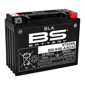 Yamaha V 70 [BS BATTERY] - SLA Wartungsfreie Batterie Werkseitig aktiviert - BTX24HL/B50-N18L-A/A2/A3