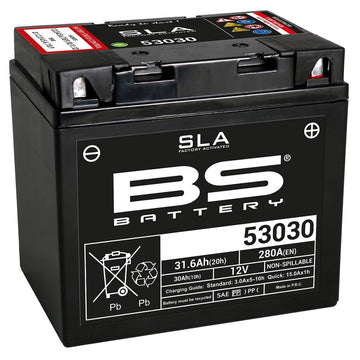 Moto Guzzi Sp 1000 [BS BATTERY] - Batterie sans entretien SLA activée en usine - 53030
