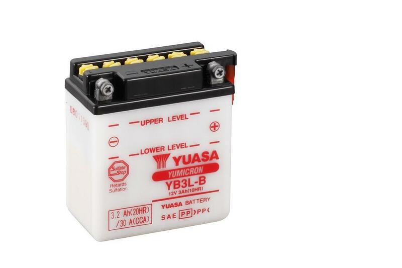 Yamaha XT 350 [Yuasa] - motorcycle battery