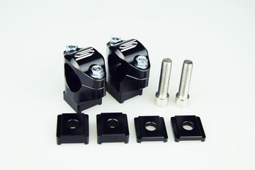 Ktm 1290 Super Adventure S [SCAR] - handlebar clamps Ø28.6mm +35 to 50mm OE triple clamp