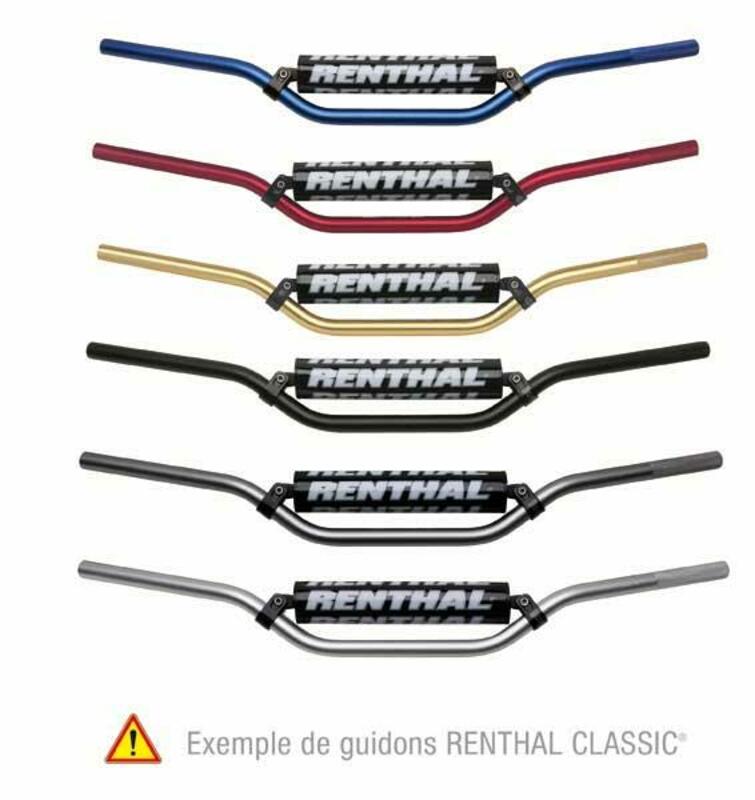 Bmw F 900 900 [RENTHAL] - Guidon MX/Enduro 7/8" 613 Haut Enduro