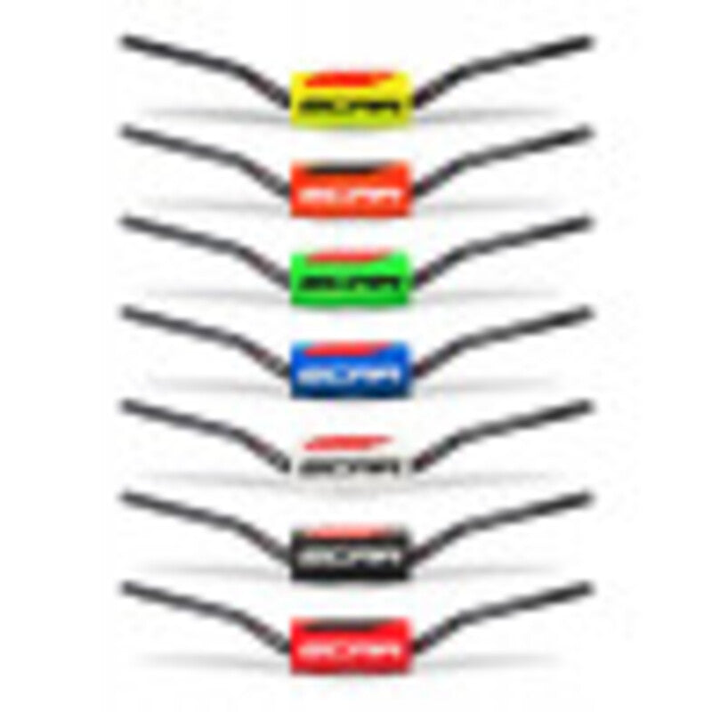 Yamaha Tt 350 [SCAR] - handlebar black/pad blue