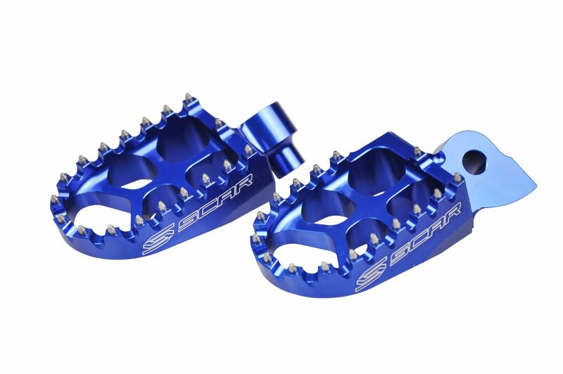 Yamaha Yz 450 [SCAR] - BLAUE FUSSRASTEN SCAR-EVO
