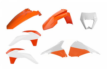 KTM 250 EXC [2014-2016] - Enduro Restyling Plastik-Kit Originalfarbe KTM EXC