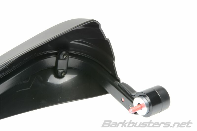 Kawasaki Z 900 [BARKBUSTERS] - Storm Hanguads Set Single Point Clamp Mount-Guidon End Noir