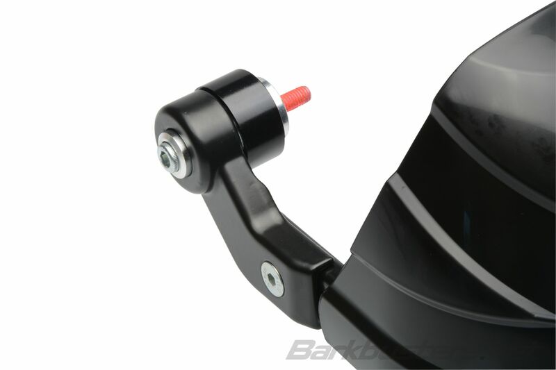 Kawasaki Z Electric [BARKBUSTERS] - Storm Hanguads Set Single Point Clamp Mount-Handlebar End Black