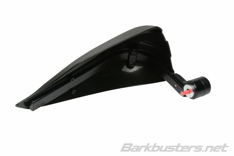 Kawasaki Z Electric [BARKBUSTERS] - Storm Hanguads Set Single Point Clamp Mount-Handlebar End Black
