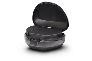 Kawasaki J 125 [SHAD] - SH48 DG Top Case + Backrest Dark Gray