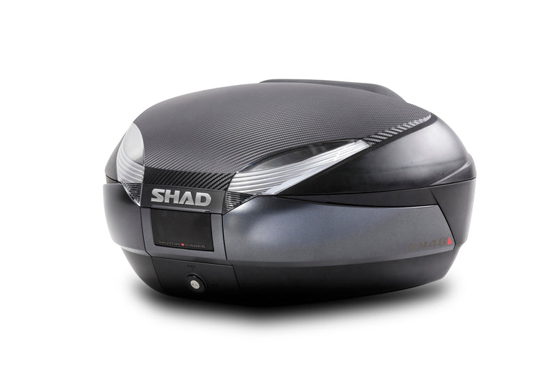 Kawasaki J 300 [SHAD] - SH48 DG Top Case + Backrest Dark Gray