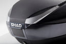 Kawasaki J 125 [SHAD] - SH48 DG Top Case + Backrest Dark Gray