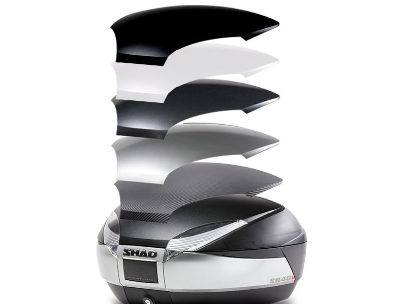 Honda Z 125 [SHAD] - SH48 Neues Topcase aus Titan