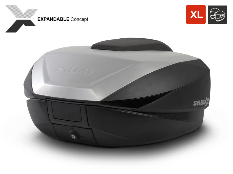 Yamaha X-Max 300 Tech Max + [SHAD] - SH59X Topcase Aluminium