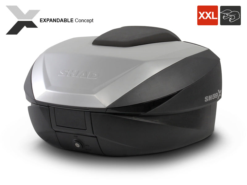 Yamaha X-Max 300 Tech Max + [SHAD] - SH59X Topcase Aluminium