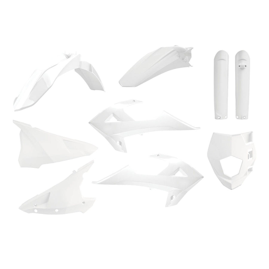 Rieju MR 300 PRO [2021] - Plastik-Kit Weiß Gas Gas