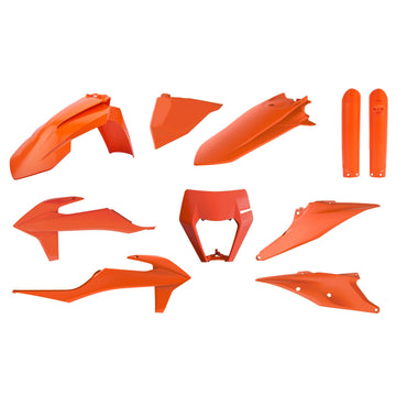 KTM 300 EXC TPI SIX Days [2020-2023] - Plastik-Kit Orange KTM