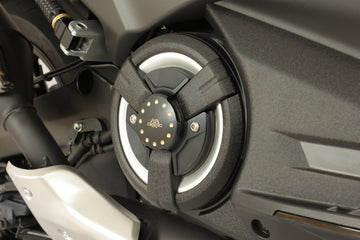 Yamaha T-Max 560 Tech Max [GILLES] - Cache moteur (style) noir/or Yamaha T-Max 530/560