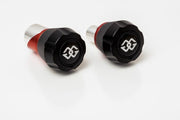 Yamaha Xsr 900 [GILLES] - GTA fork and swingarm protection (wheel axle) black/red Yamaha