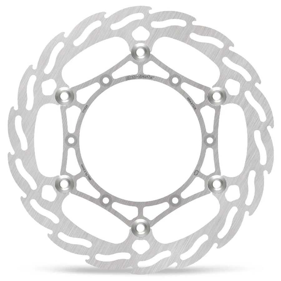 Yamaha Wr 250 Z [1998] - Flame Series Schwimmende Bremsscheibe – Oberfläche: Silber – Bild 1