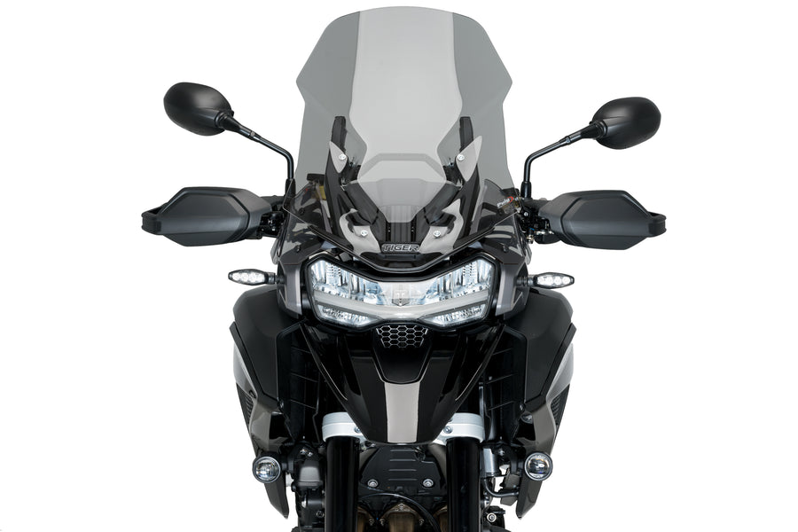 TRIUMPH TIGER 1200 RALLY PRO [2025] – Wind deflector extended – heavily tinted