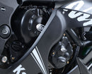 Kawasaki NINJA ZX-10 R ABS ZX1000S [2016-2018] - Race Series Motorgehäusedeckelschutz - Schwarz Kawasaki ZX-10R/RR
