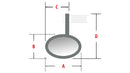 Moto Guzzi V85 TT V85TT [Highsider] - handlebar ditch mirror-7