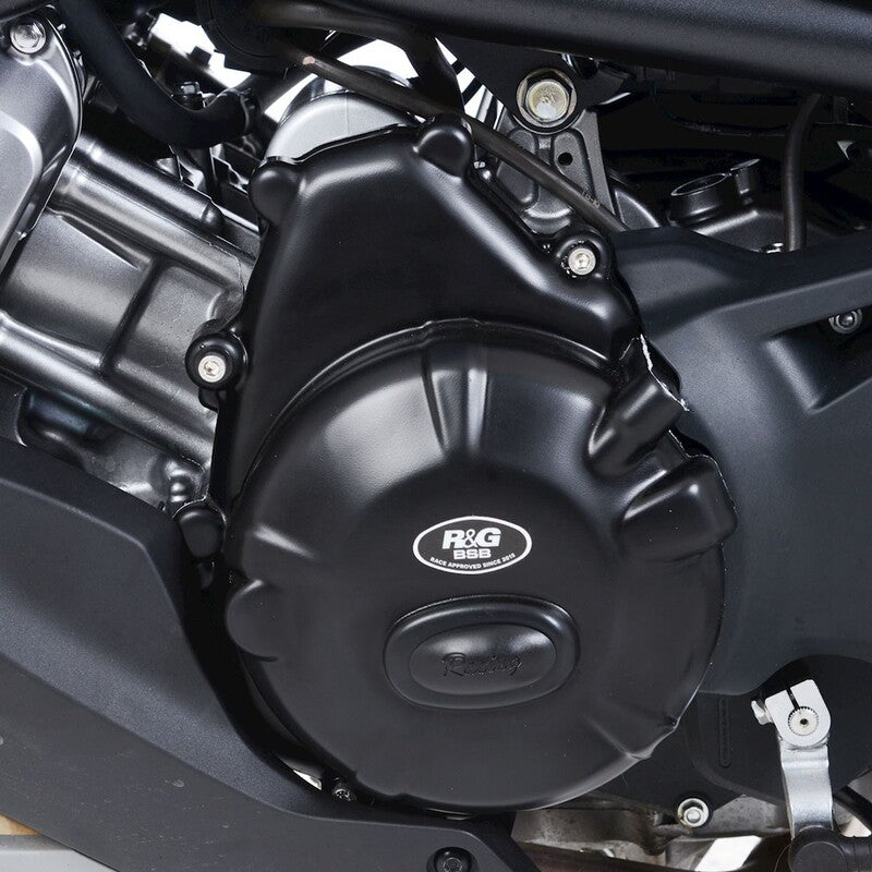 Honda NC 750 X DCT ABS RC90 [2021-2026] - Protecteur de couvercle de carter gauche Race Series (embrayage) - Noir Honda NC750-X