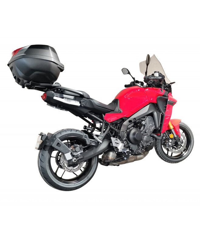 Yamaha Tracer 9 Y-Amt [ACCESS DESIGN] - ''Wheel Fitted'' License Plate Holder Black - Yamaha MT-09 Tracer/GT