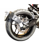 Yamaha Tracer 9 [ACCESS DESIGN] - Support de plaque d'immatriculation « monté sur roue » noir - Yamaha MT-09 Tracer/GT