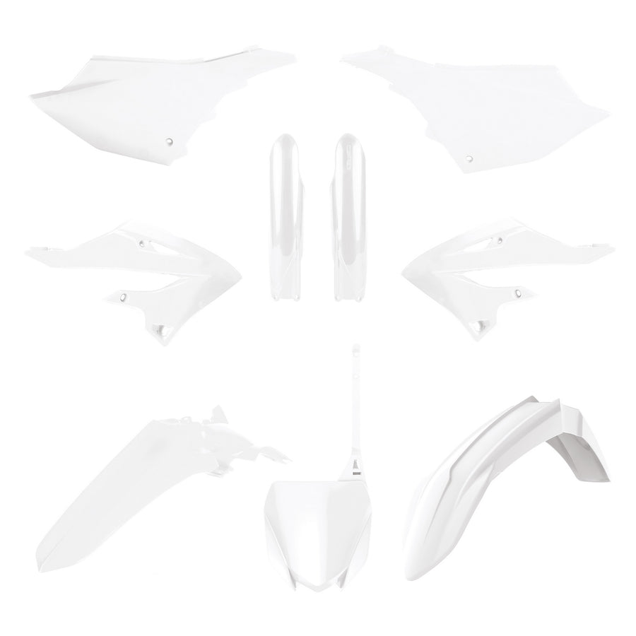 YAMAHA YZ 250 X [2025-2027] - Plastik-Kit Weiß Yamaha YZ125/250