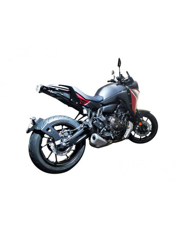 Yamaha Tracer 7 700 [ACCESS DESIGN] - Support de plaque d'immatriculation « monté sur roue » noir - Yamaha MT-07 Tracer