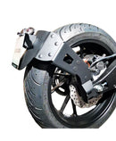 Yamaha Tracer 700 [ACCESS DESIGN] - ''Wheel Fitted'' License Plate Holder Black - Yamaha MT-07 Tracer