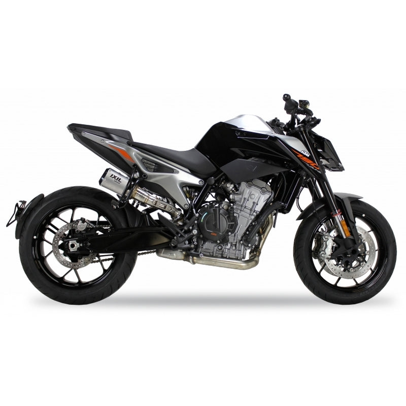 Ktm Duke 790 [IXIL] - RC Endtopf Edelstahl / Endkappe Carbon - CM3279RC