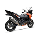 Ktm Super Adventure 1290 [IXIL] - MXT Endtopf Edelstahl / Endkappe schwarz - EM3089SS