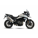 Triumph Tiger 900 Rally Pro [IXIL] - MXT Endtopf Edelstahl / Endkappe schwarz - Triumph Tiger 900/GT/Rally - ET4066SS