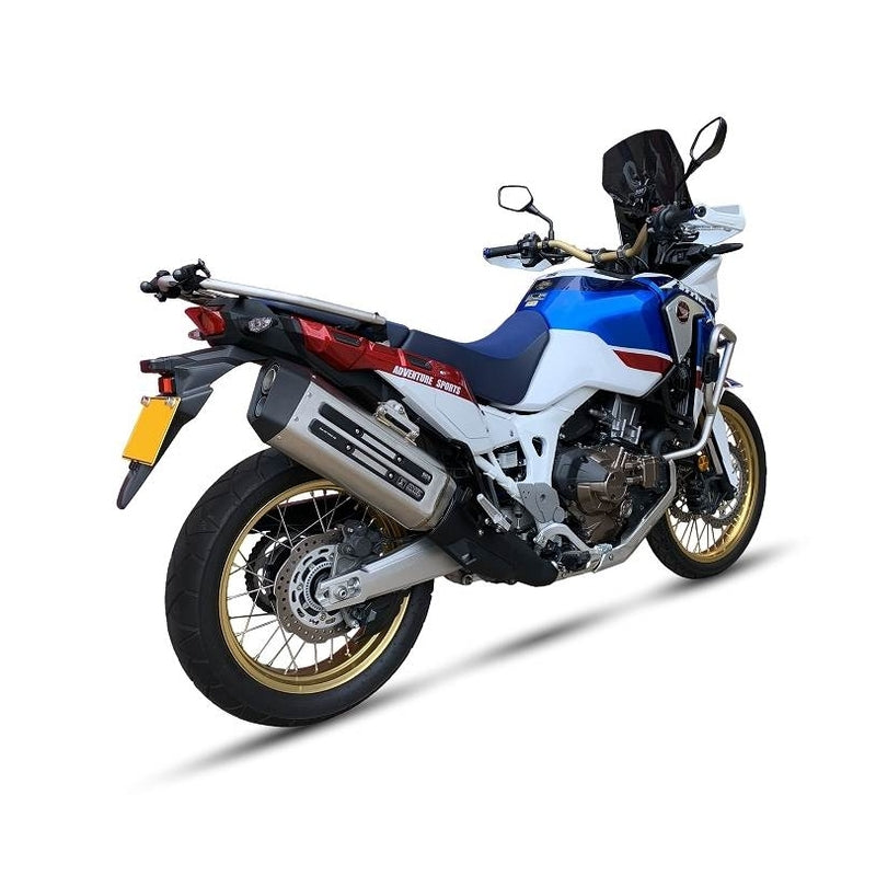 Honda Crf 1000 L Africa Tw [IXIL] - Silencieux MXT inox / embout noir - EH6082SS
