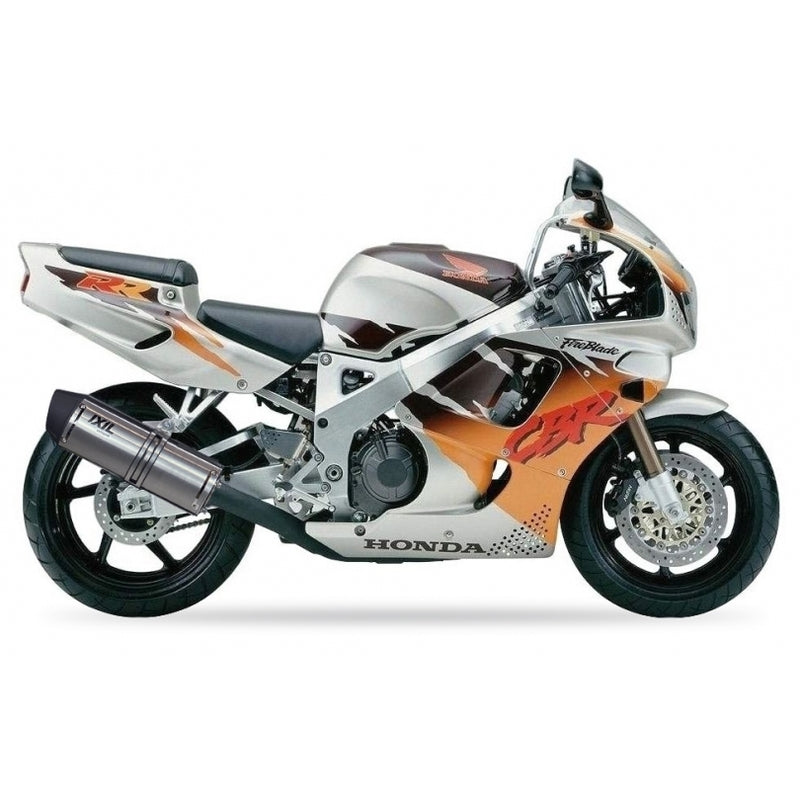 Honda Cbr 900 [IXIL] - Silencieux Hexoval inox noir / embout inox noir - OH6081VSE