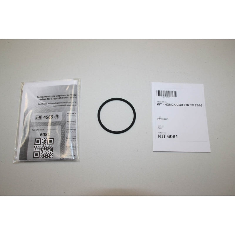 Honda Cbr 900 [IXIL] - Silencieux Hexoval inox noir / embout inox noir - OH6081VSE