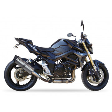 Suzuki Gsr [IXIL] - Pot d'extrémité Hexoval inox / embout inox noir - OS8062VSE