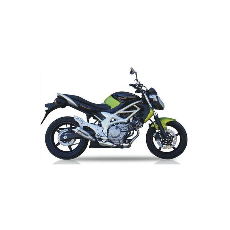Suzuki Sfv 650 [IXIL] - Silencieux Hyperlow inox / embout aluminium - XS8358V