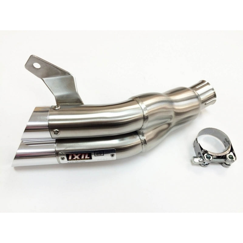 Suzuki Sfv 650 [IXIL] - Silencieux Hyperlow inox / embout aluminium - XS8358V